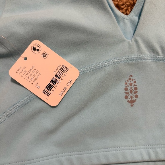 NWT free people movement never better crop small in santorini - Picture 5 of 5